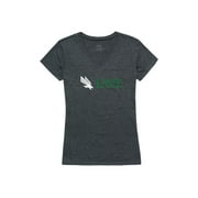 UNT University of North Texas Mean Green Womens Institutional T-Shirt Heather Charcoal