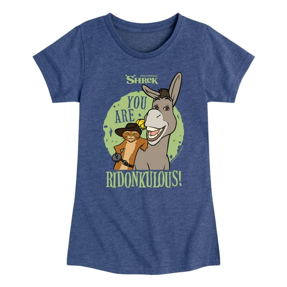 Shrek - You Are Ridonkulous - Toddler & Youth Girls Short Sleeve Graphic T-Shirt