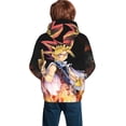 thumbnail image 2 of Yu-Gi-Oh Anime Youth Sweatshirt Hoodies Fashion Teen Hooded Hoody Pullover Clothes With Pocket For Boys Girls Clothing, 2 of 8