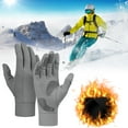 thumbnail image 4 of Thermal Touch Screen Winter Gloves, Fleece Lined Warm Gloves for Cold Weather Running, Cycling, Skiing, Driving, Hiking & Outdoor Activities, 4 of 8