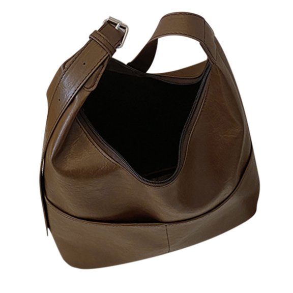 Tahtuvzn Storage Containers Leather Tote Bag for Women Ladies Purse Travel Shopping Carry Shoulder Handbag Home Decor, Gifts