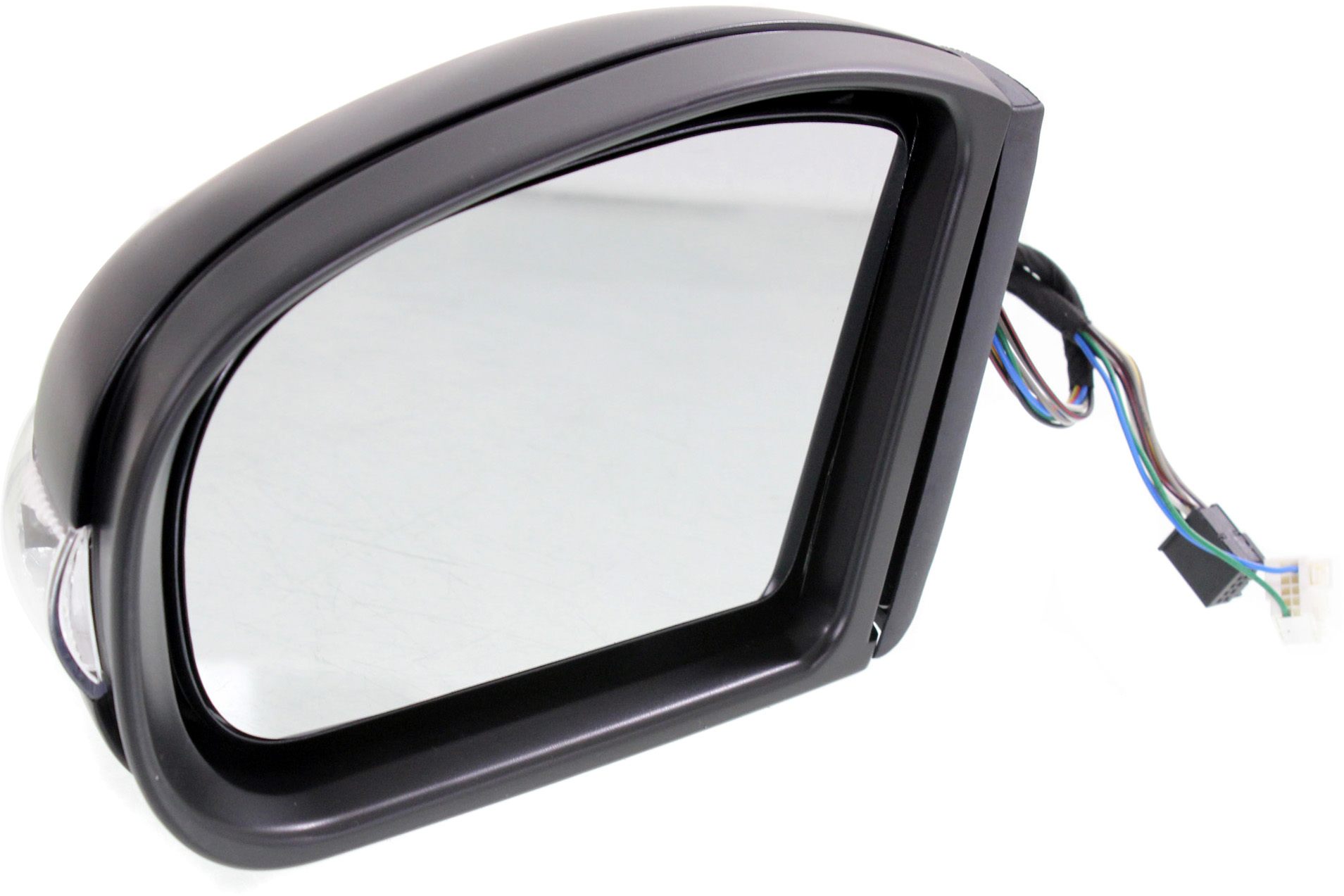 Mirror Compatible With 2003-2006 Mercedes Benz E55 AMG 2007-2009 E550 Left Driver Side Heated In-housing Signal Light Paintable Kool-Vue