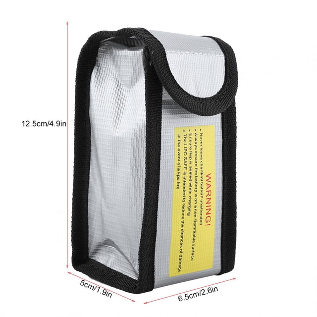 Protective Cover Battery Safe Bag Fireproof Explosionproof For Battery Storage Transport And Charging Battery Protective Cover