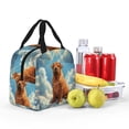 thumbnail image 4 of Pofeuu Sunshine Cloud Bulldog Print Lunch Bag Lunch Box Large Capacity Insulated Lunch Bag for Adult, Leakproof Reusable Lunch Tote Bags for Work, 4 of 5