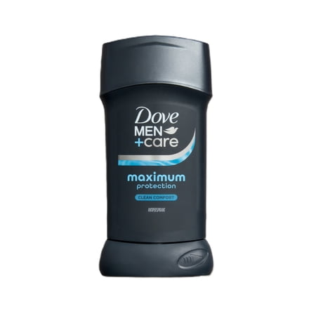Dove Men+Care Invisible Solid Deodorant Stick Maximum Sweat Protection Clean Comfort 96-Hour Comfort 2.6 oz