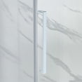 thumbnail image 6 of Dreamwerks Bristol 48 in. W x 32 in. D x 79.2 in. H, 5/16 Rectangular Shower Kit in Brushed Nickel with Door, Base and Walls, 6 of 9