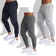 thumbnail image 3 of Pantalones de chándal deportivos para hombre, pantalones de correr, pantalones de chándal de algodón, pantalones de culturismo ajustados, nuevos, 3 of 5