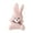 Pink, variant on Plush Bunny Doll Keychain - Mini Stuffed Animal Bag Charm, 5 Inches