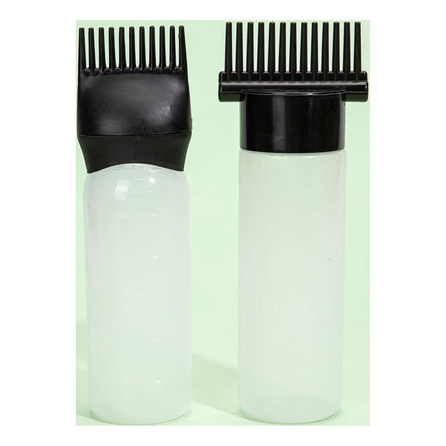 Botellas Aplicadoras de Peine Salvador Peine de Tinte para el Cabello