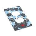 thumbnail image 3 of Kll Black Head Woman With Pineapple Hair Wall Plate,Gloss Finish,Standard Size 1 - 5" X 3", Polycarbonate Thermoplastic,Electric Receptacle Plug Covers, 3 of 8