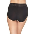 thumbnail image 2 of Wacoal Women's Subtle Beauty Brief Panty, Black, Small, 2 of 3