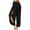 Black women's pants clearance under 5$, variant on Women's Pants Under $5! Xqxayjr Women's Dressy Casual Yoga Harem Beach Pants Plus Size Pants for Women Side Slit Joggers Business Casual Lounge Pant Work Pants