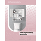 thumbnail image 5 of VASAGLE Armario de Pared para Baño, Armario de Almacenamiento Colgante, Armario con Estante Ajustable, Puertas de Doble Persiana, 20 x 60 x 70 cm, Blanco MBBC27WT, 5 of 5