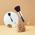 thumbnail image 2 of Blush Makeup Brush Reusable Multicolor Small Chubby Transparent Handle Faux Crystal Particles Cosmetic Brush for Women, 2 of 8