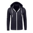 thumbnail image 5 of Fabrcox Men Zip Up Hoodie Sports Full Zip Mens Sweatshirt Hoodie Fall Winter Drawstring Big and Tall Jackets for Men with Pockets Gray XL, 5 of 5
