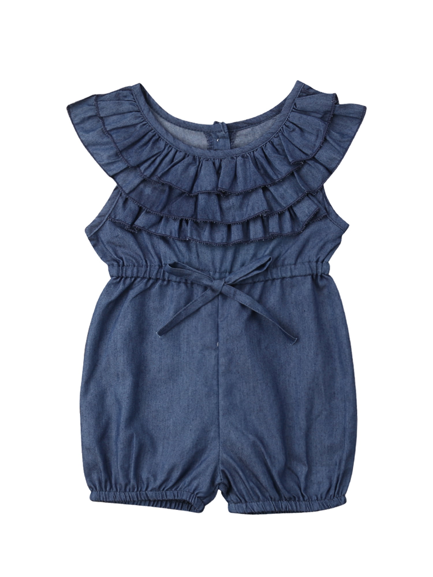 denim romper playsuit