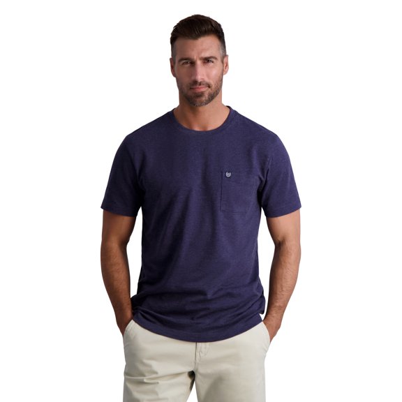 Chaps Men's Slub Pocket Crew T-Shirt