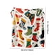 thumbnail image 3 of CaiYueKe Christmas Flannel Throw Blanket - Soft Plush Blanket with Festive Snowman Digital Print, Warm Cozy Holiday Decor for Bed Sofa Living Room, Seasonal Winter Home Decorations Gift, 3 of 8