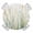 White Gray Green Grass Green, variant on White Floral Round Tablecloth for 55-60 Inch Tables,Fitted Table Cover with Elastic Edge,Vintage Botanicals Blossom Motif Spring Waterproof Outdoor Table Cloth Protector for Patio Garden Dinner