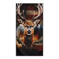 thumbnail image 2 of XYZCANDO American Flag Deer Non-Slip Car Seat Towel Covers, Sweatproof Machine Washable Keep Seats Clean Versatile Car Seat Towel for Trucks SUVs Sedans, 2 of 11