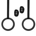 thumbnail image 1 of Gymnastic Gym Ring Hoop Exercise Rings Pull Up Fitness Workout Pull Up Dip Bar 2.8cm Strap, 1 of 8