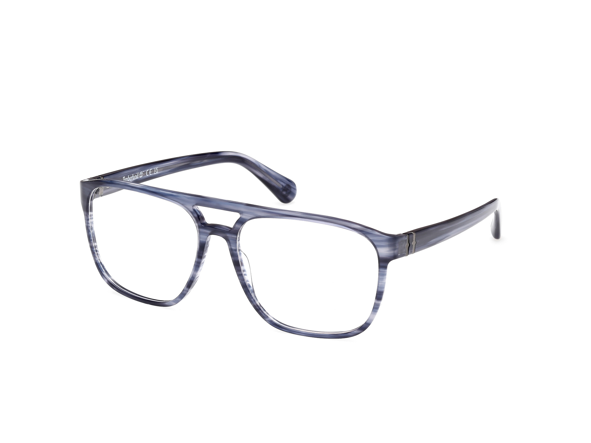 NWT Timberland TB50034 Dark Havana Rectangle 62mm Eyeglasses Kits.com -- Timberland TB50034 main image 2