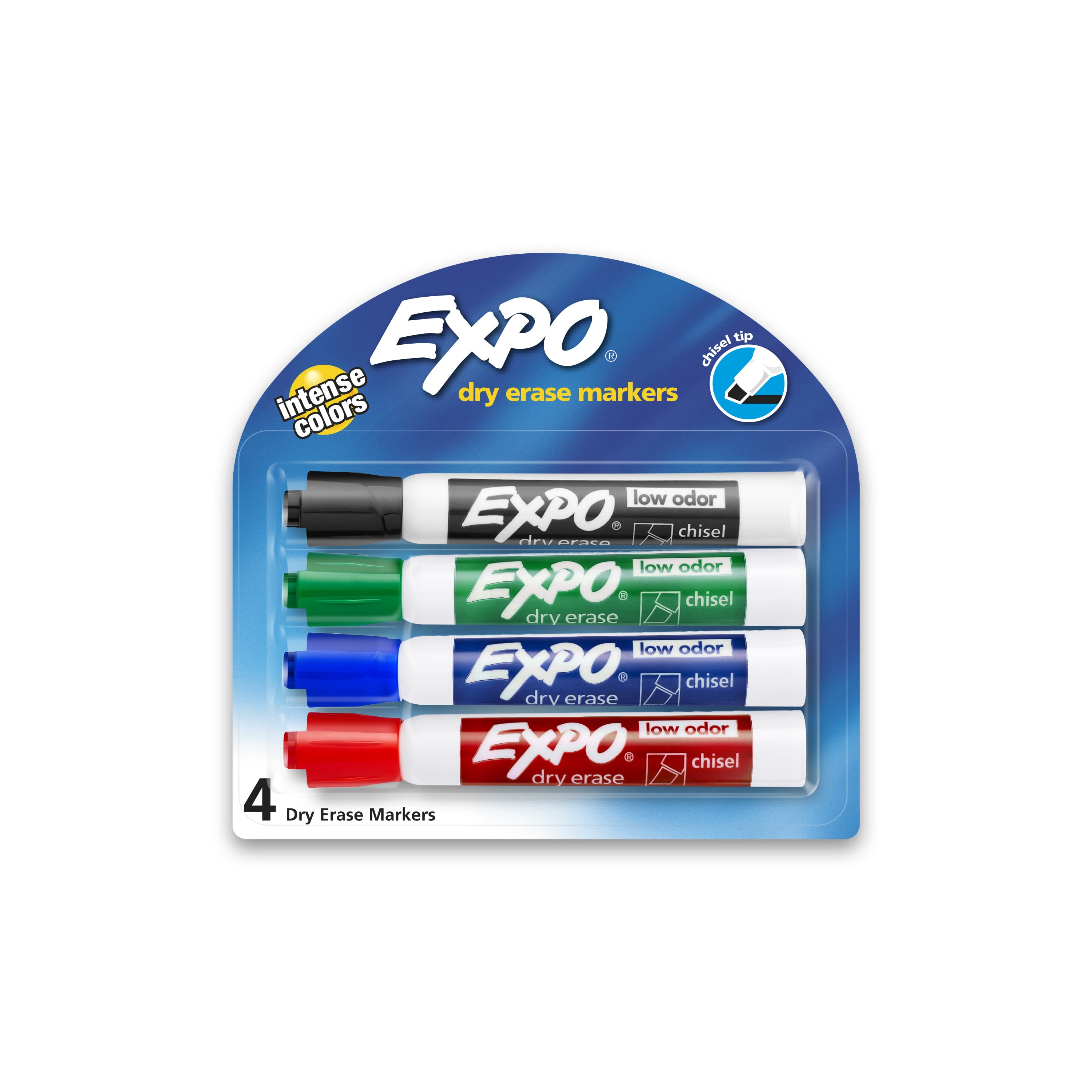 Expo Black Dry Erase Marker Chisel Tip Bulk Pack of 36