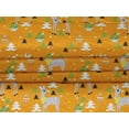 thumbnail image 4 of oneOone Velvet Mustard Yellow Fabric Christmas Sewing Craft Projects Fabric Prints By Yard 58 Inch Wide, 4 of 5