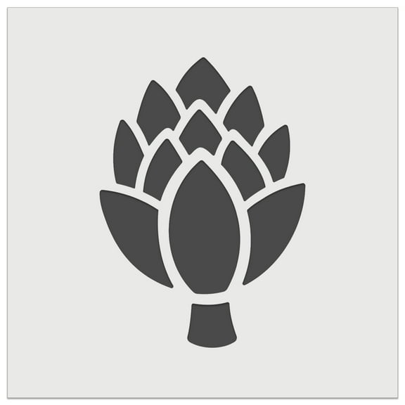 Artichoke Garden Vegetable DIY Cookie Wall Craft Stencil - 5.5 Inch