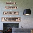 thumbnail image 2 of ASHBURY Vintage Plastic Street Sign san francisco Haight road SF | Indoor/Outdoor |  36" Wide, 2 of 4