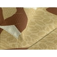 thumbnail image 4 of Ambesonne African Quilted Bedspread Set 3 Pcs, Happy Afro Lady, Queen Size, Brown Pale Brown Cream, 4 of 5