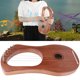 thumbnail image 3 of Arpa De Lira De Madera, Palisandro, Cuerda Estable Duradera, Llave Giratoria Portátil, Instrumento De Cuerda De Metal De 7 Madera, 3 of 7