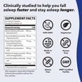 thumbnail image 6 of LifeSeasons Rest-ZZZ - Natural Sleep Support Supplement - Fall Asleep & Stay Asleep - Calms Nervous System - Ease Muscle Tension & Restlessness - Low Dose Melatonin GABA & Chamomile - 60 Capsules, 6 of 6