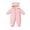 Pink, variant on Gubotare Toddler Baby Boy Winter Jacket Baby Girls Boys Fashion Suit Hooded Snowsuit Jumpsuit Down Coat Romper Padded,Dark Blue 0-3 Months