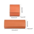 thumbnail image 5 of YIEMEEN 1 Slot/3 Slots Watch Storage Box Chic Portable Vintage Watch Box Watch Travel for Case Watch Holder for Men Women Gift, 5 of 11