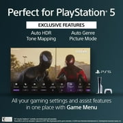 Sony K55XR70 55 Inch 4K Bravia LCD Mini LED Full Array HDR Google TV with an Austere 7S-PS4-US1 4-Outlet Power with Omniport USB (2024)