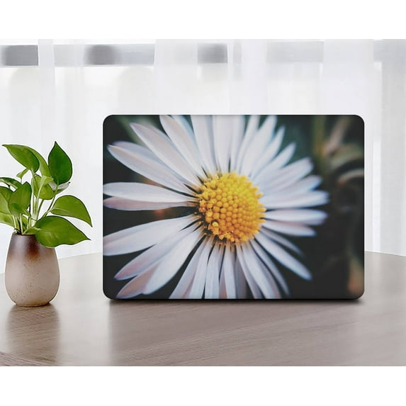 KSK KAISHEK Protective Case Hard Cover Compatible Newest MacBook Air 13 inch( Retina Display, 2022/2021/2020/2019/2018) Model A2337 m1 A2179 A1932, USB Type-C Flower 0976