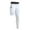 Left-White, variant on Men's One Leg Compression Tights Long Pants for Basketball Single Leg Sports Pants 1/2 One Leg Compression Leggings with Pockets Quick Dry Workout Running Tights Athletic Base Layer, S-3XL