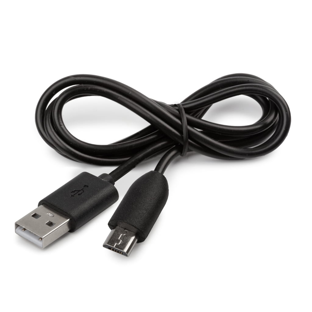 2m USB Black Charger Power Cable for Ecandy Bluetooth Wireless S580 Headphones 