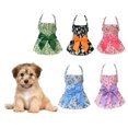 thumbnail image 3 of CBFFDC Robe de Princesse pour Animaux de Compagnie Costume de Princesse avec Nœud Papillon, Confortable et Doux, 3 of 6