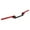 Red, variant on Riousery Universal Motorcycle Handlebars 7/8 inches 22mm Adjustable Detachable Handle Bar for Motocross Dirt Pit Bike ATV Ebike - Orange