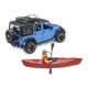 thumbnail image 4 of Auto de juguete Bruder Jeep Wrangler Rubicon Unlimited con kayak 1:16, 4 of 5