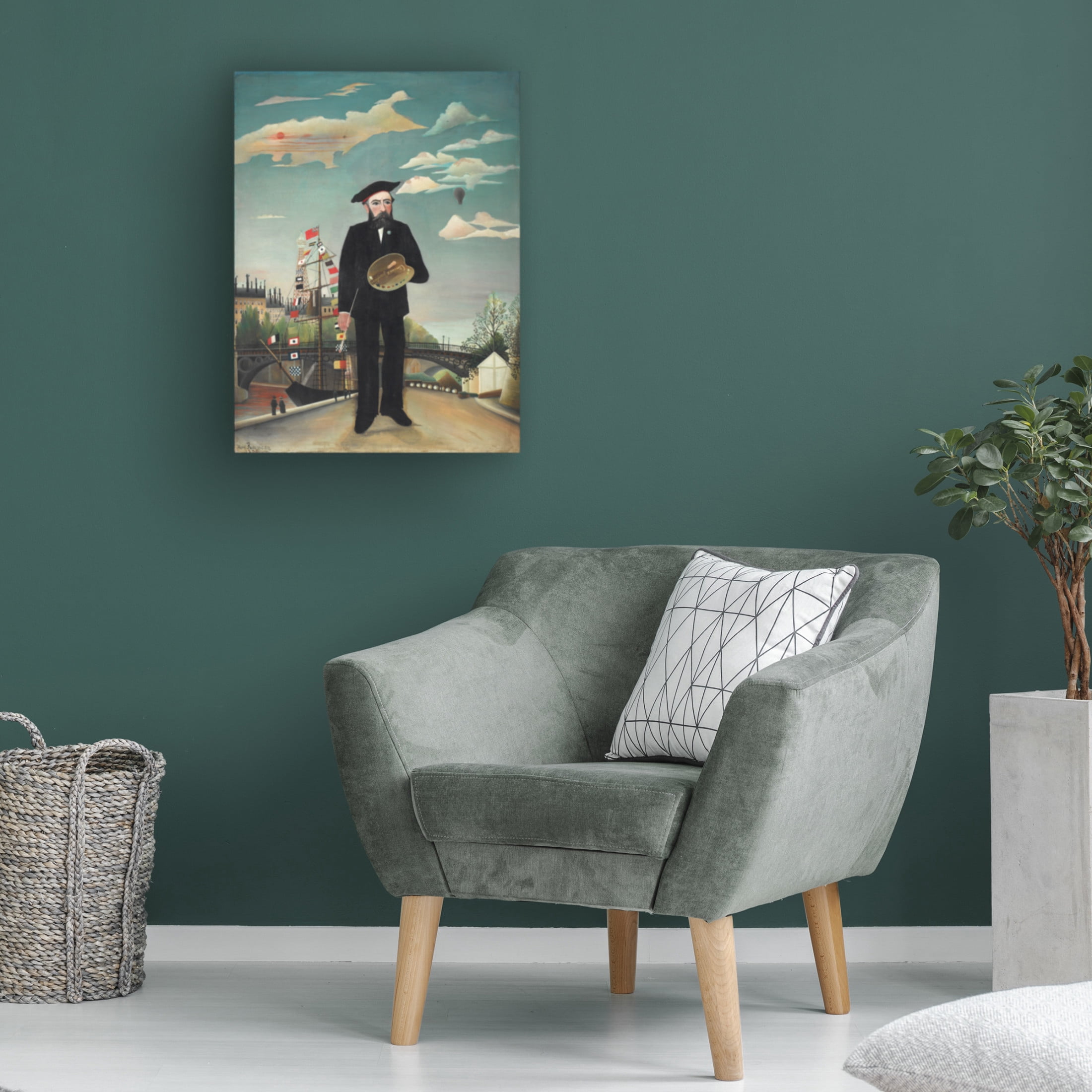 Trademark Fine Art Pictufy Self Portrait 1890 Canvas Wall Art