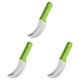 thumbnail image 1 of Cortador Sandía Inoxidable Con Antideslizante Divisor Frutas () Verde, 1 of 4