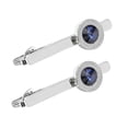 thumbnail image 3 of OULII 2Pcs Men's Accessories Tie Bars for Men Business Occasions, 3 of 7