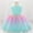 Green, variant on QISIWOLE Toddler Girls Temperament Bowknot Cute Mermaid Beading Birthday Party Gown Dresses,summer savings