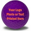 Personalized Photo Golf Balls, Purple, 12 Pack