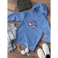 thumbnail image 3 of Happy 4Th Of July Gnomes Hoodie Juniors -Image by Shutterstock,  Small, 3 of 4