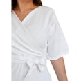 thumbnail image 4 of Vestido de lino Roman Fashion /Tallas Extras, 1076 (Blanco) blanco 36 Roman Fashion  V-ST-1076-BLANCO, 4 of 6