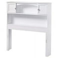 thumbnail image 1 of Tête de Lit Bibliothèque Simple en Blanc, 1 of 7